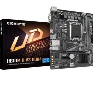 GIGABYTE H610M H V3 DDR4 14TH, 13TH & 12TH Gen LGA1700 MICRO-ATX MOTHERBOARD